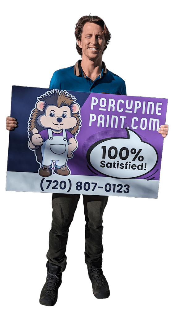 happy customer of porcupine paint top rated painting company near me